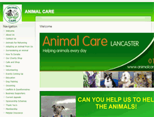 Tablet Screenshot of animalcare-lancastercouk.site.securepod.com